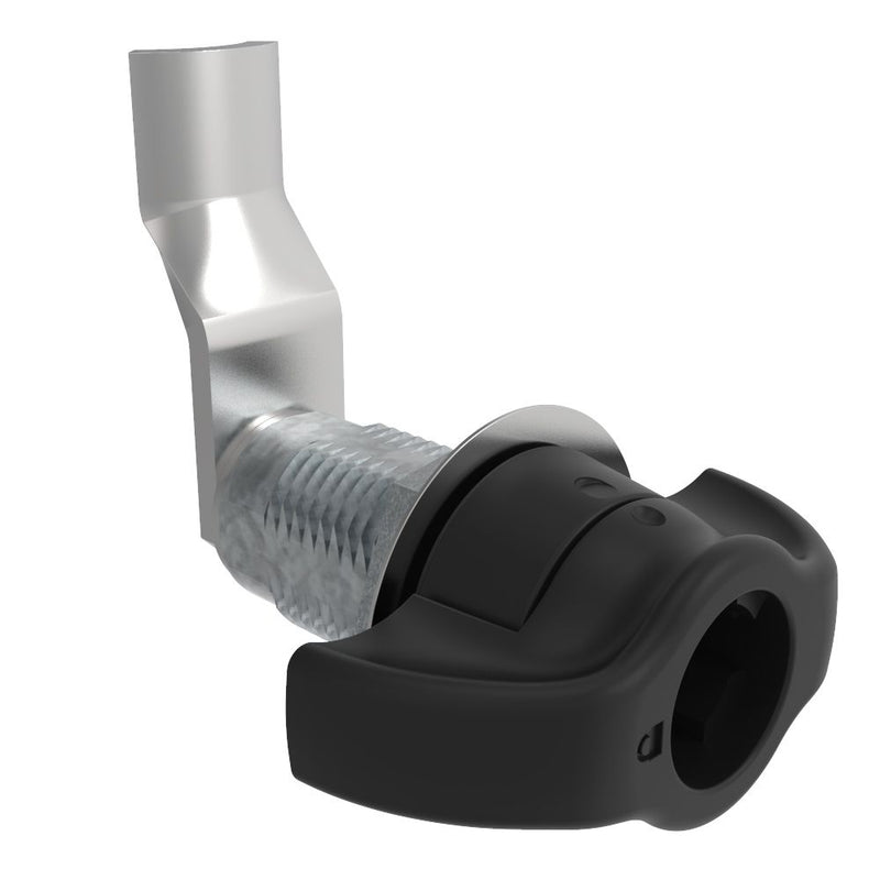 SOUTHCO VISE ACTION® Compression Latch, Large Size, Wing, Zinc Alloy, Powder Coated, Black, 37 mm (1.46 in) Grip [E3-1259-115]