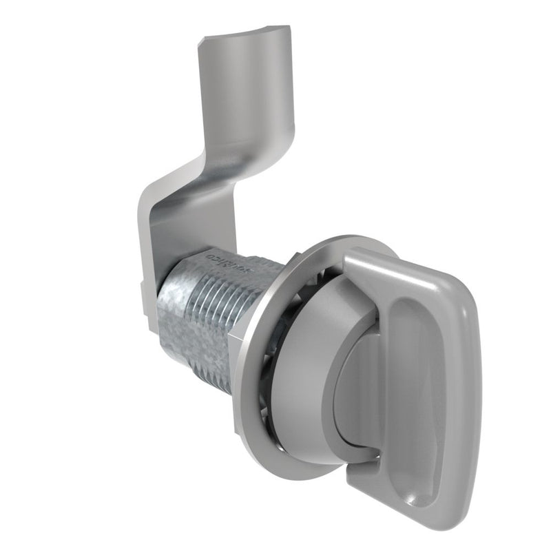 SOUTHCO VISE ACTION® Compression Latch, Large Size, Knob Style, Zinc Alloy, Powder Coated, Silver, 15 mm (0.59 in) Grip [E3-297-007]