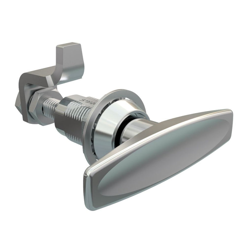 SOUTHCO VISE ACTION® Compression Latch, Large Size, T-Handle, Zinc Alloy, Chrome Plated, Bright [E3-11-11]
