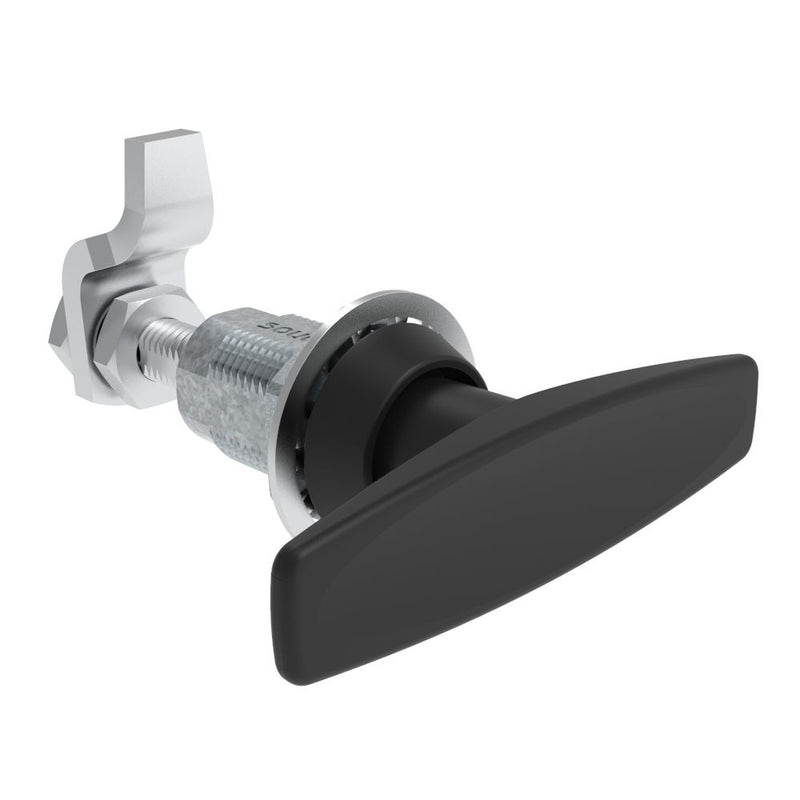 SOUTHCO VISE ACTION® Compression Latch, Large Size, T-Handle, Zinc Alloy, Powder Coated, Black [E3-221-25]