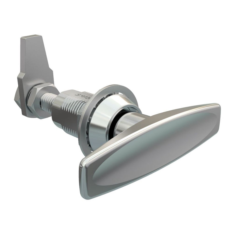 SOUTHCO VISE ACTION® Compression Latch, Large Size, T-Handle, Zinc Alloy, Chrome Plated, Bright [E3-11-31]