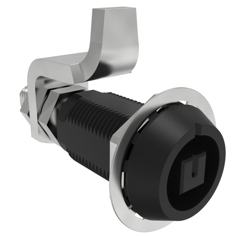 SOUTHCO VISE ACTION® Compression Latch, Large Size, Railway Standard, Aluminum Alloy, Powder Coated, Black [E3-111-156]