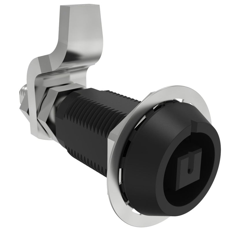 SOUTHCO VISE ACTION® Compression Latch, Large Size, Railway Standard, Aluminum Alloy, Powder Coated, Black [E3-111-256]