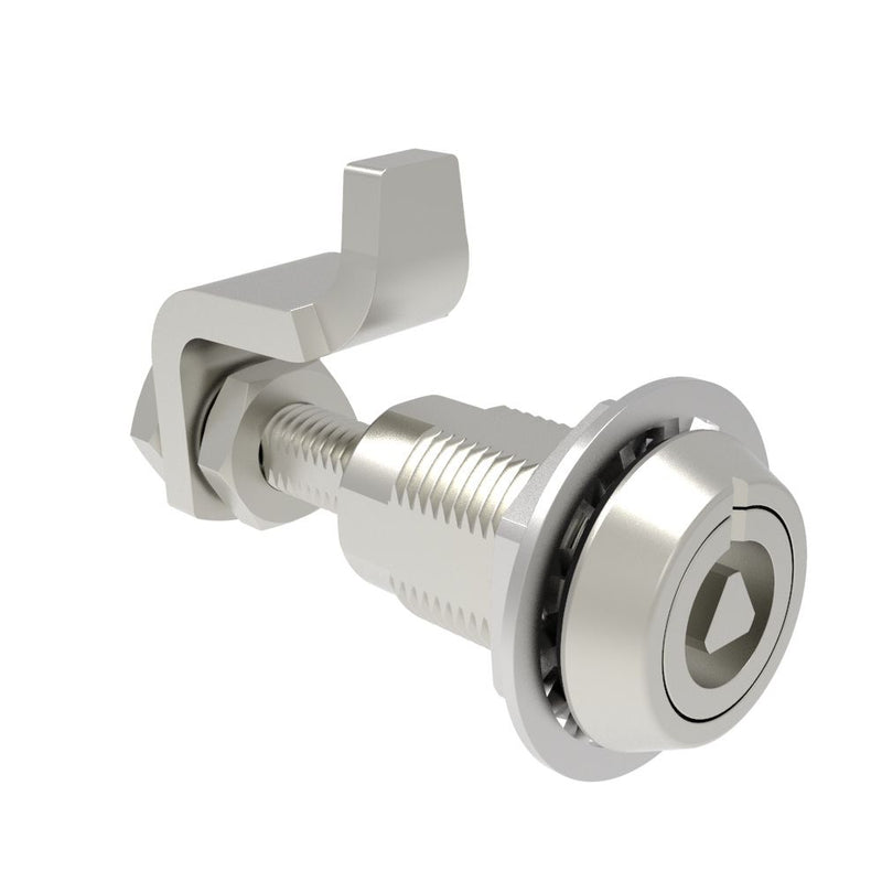 SOUTHCO VISE ACTION® Compression Latch, Large Size, 7 mm Triangle, Stainless Steel, Electropolished [E3-13-12]
