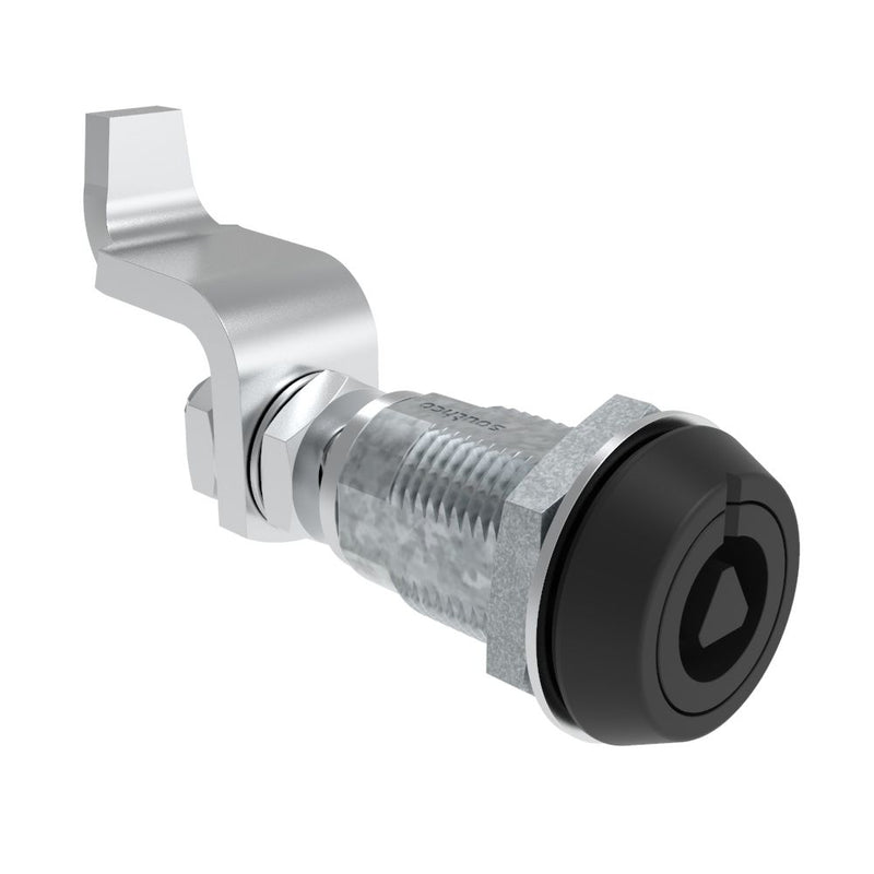 SOUTHCO VISE ACTION® Compression Latch, Large Size, 7 mm Triangle, Zinc Alloy, Powder Coated, Black [E3-223-15]