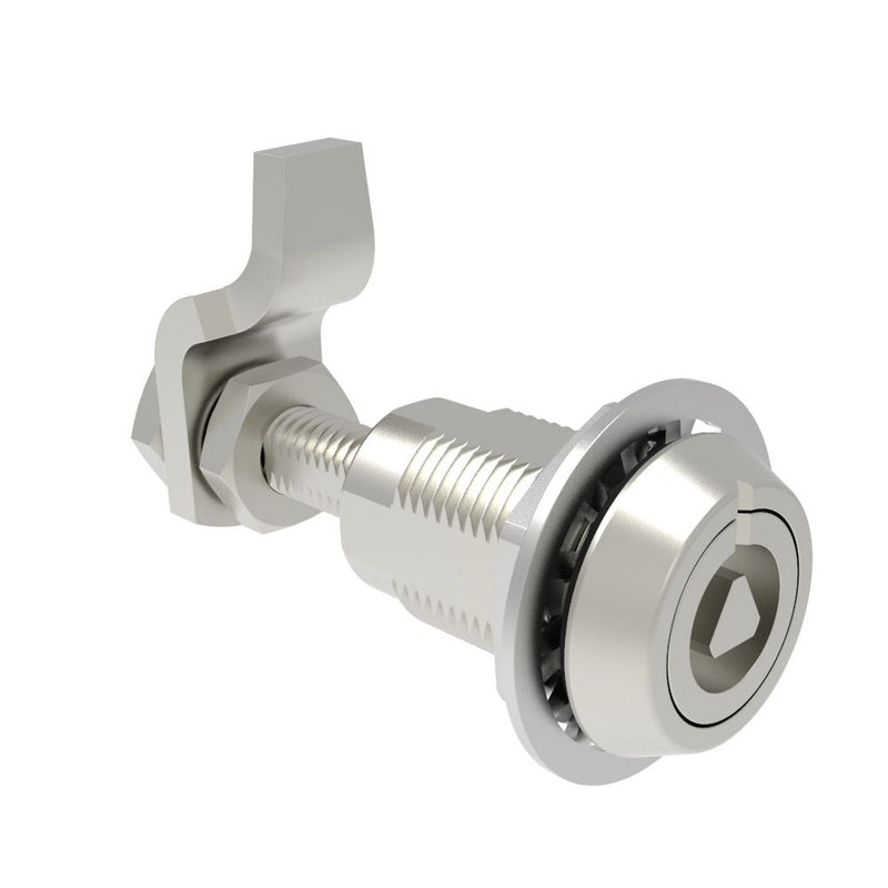 SOUTHCO VISE ACTION® Compression Latch, Large Size, 7 mm Triangle, Stainless Steel, Electropolished [E3-13-22]