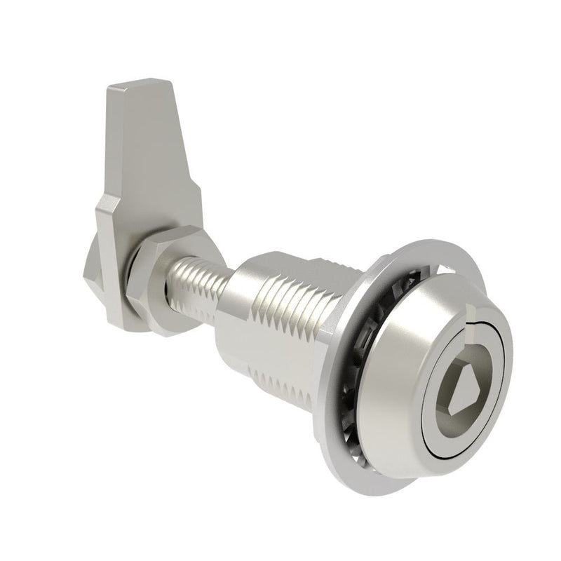 SOUTHCO VISE ACTION® Compression Latch, Large Size, 7 mm Triangle, Stainless Steel, Electropolished [E3-13-32]