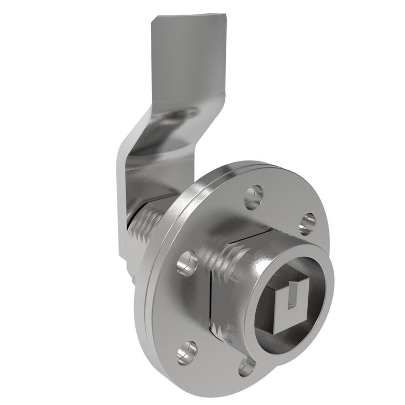 SOUTHCO VISE ACTION® Compression Latch, Large Size, Railway Standard, Zinc Alloy, Chrome Plated, Bright, 25 mm (0.98 in) Grip [E3-1411-031]