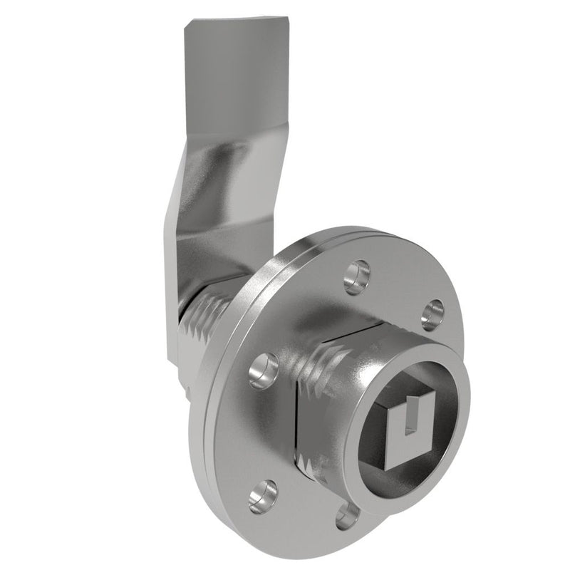 SOUTHCO VISE ACTION® Compression Latch, Large Size, Railway Standard, Zinc Alloy, Chrome Plated, Bright, 33 mm (1.3 in) Grip [E3-1411-071]