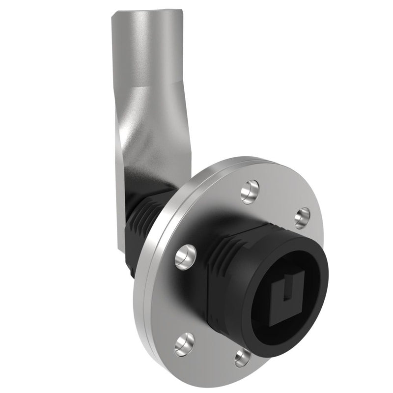 SOUTHCO VISE ACTION® Compression Latch, Large Size, Railway Standard, Zinc Alloy, Powder Coated, Black, 37 mm (1.46 in) Grip [E3-1411-095]