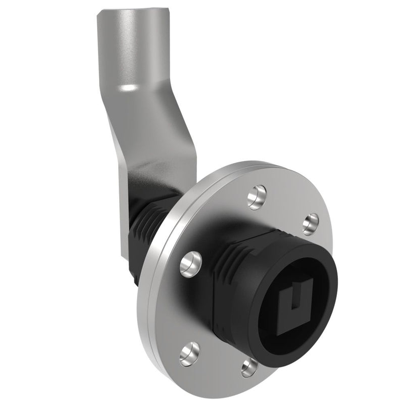 SOUTHCO VISE ACTION® Compression Latch, Large Size, Railway Standard, Zinc Alloy, Powder Coated, Black, 43 mm (1.69 in) Grip [E3-1411-125]