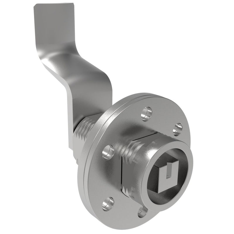 SOUTHCO VISE ACTION® Compression Latch, Large Size, Railway Standard, Zinc Alloy, Chrome Plated, Bright, 53 mm (2.09 in) Grip [E3-1411-171]