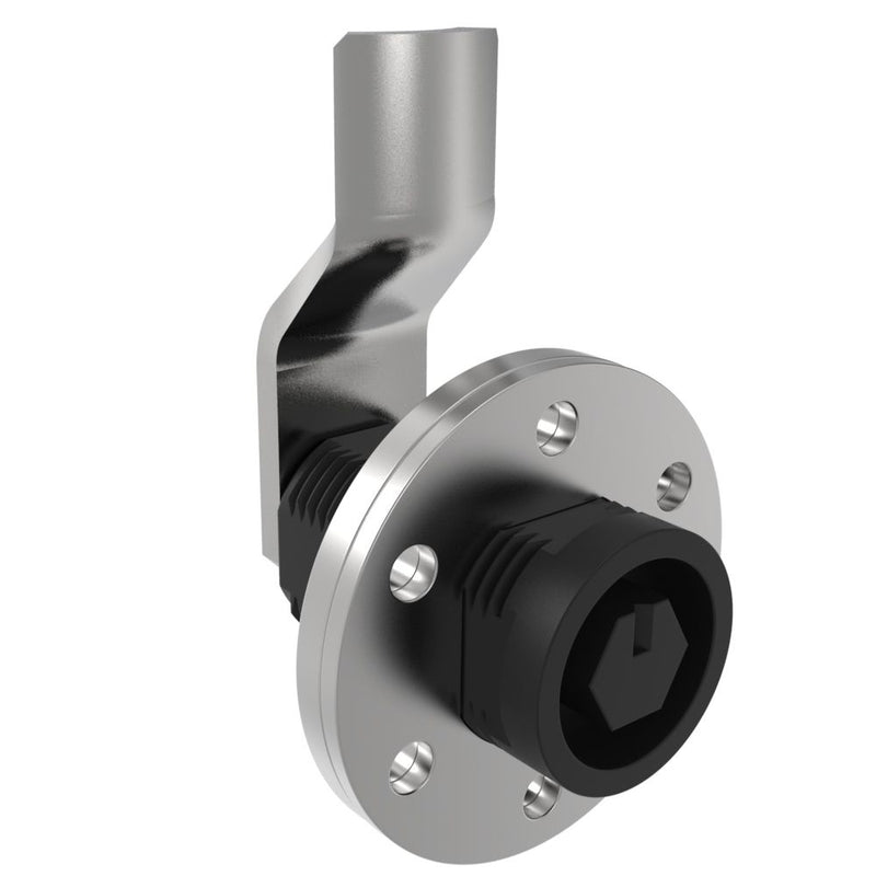 SOUTHCO VISE ACTION® Compression Latch, Large Size, 10 mm Hex, Zinc Alloy, Powder Coated, Black, 25 mm (0.98 in) Grip [E3-1418-035]