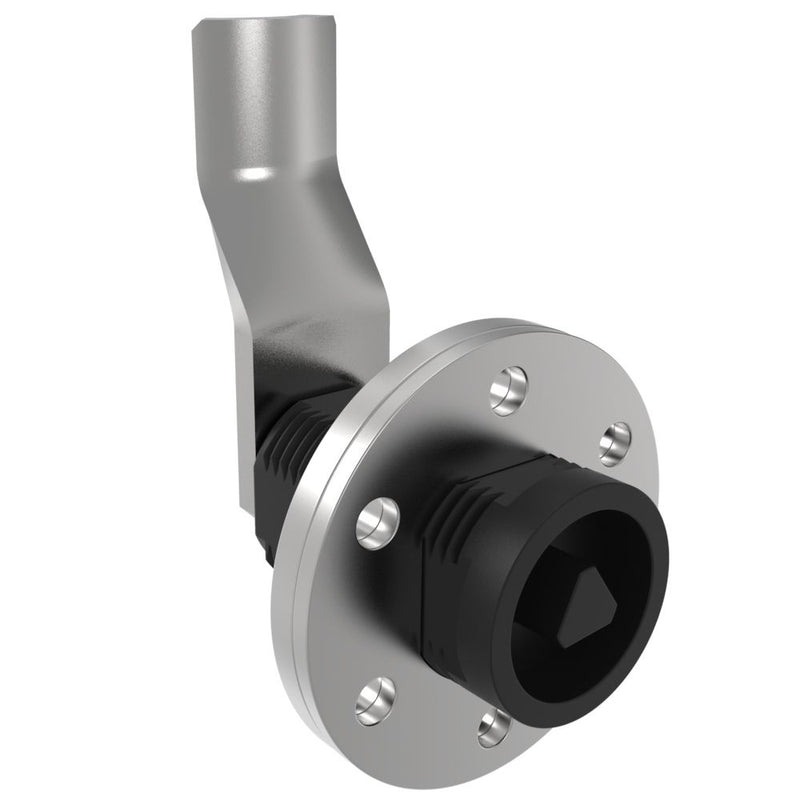 SOUTHCO VISE ACTION® Compression Latch, Large Size, 7 mm Triangle, Zinc Alloy, Powder Coated, Black, 39 mm (1.54 in) Grip [E3-143-105]