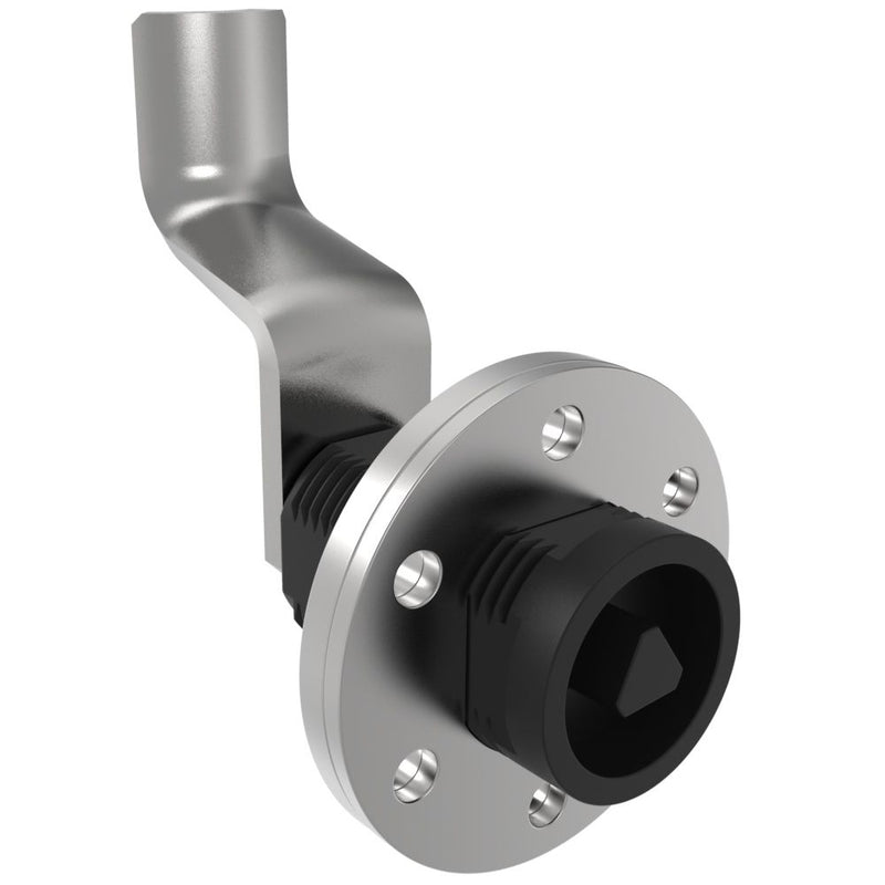 SOUTHCO VISE ACTION® Compression Latch, Large Size, 7 mm Triangle, Zinc Alloy, Powder Coated, Black, 53 mm (2.09 in) Grip [E3-143-175]