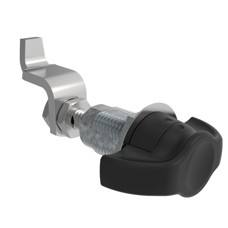 SOUTHCO VISE ACTION® Compression Latch, Large Size, Wing, Zinc Alloy, Powder Coated, Black [E3-2250-15]