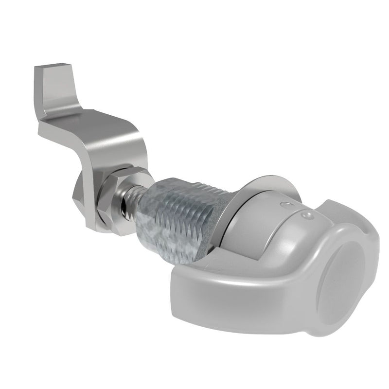 SOUTHCO VISE ACTION® Compression Latch, Large Size, Wing, Zinc Alloy, Powder Coated, Silver [E3-2250-17]