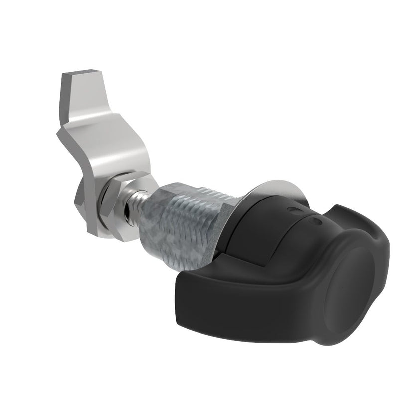 SOUTHCO VISE ACTION® Compression Latch, Large Size, Wing, Zinc Alloy, Powder Coated, Black [E3-2250-25]