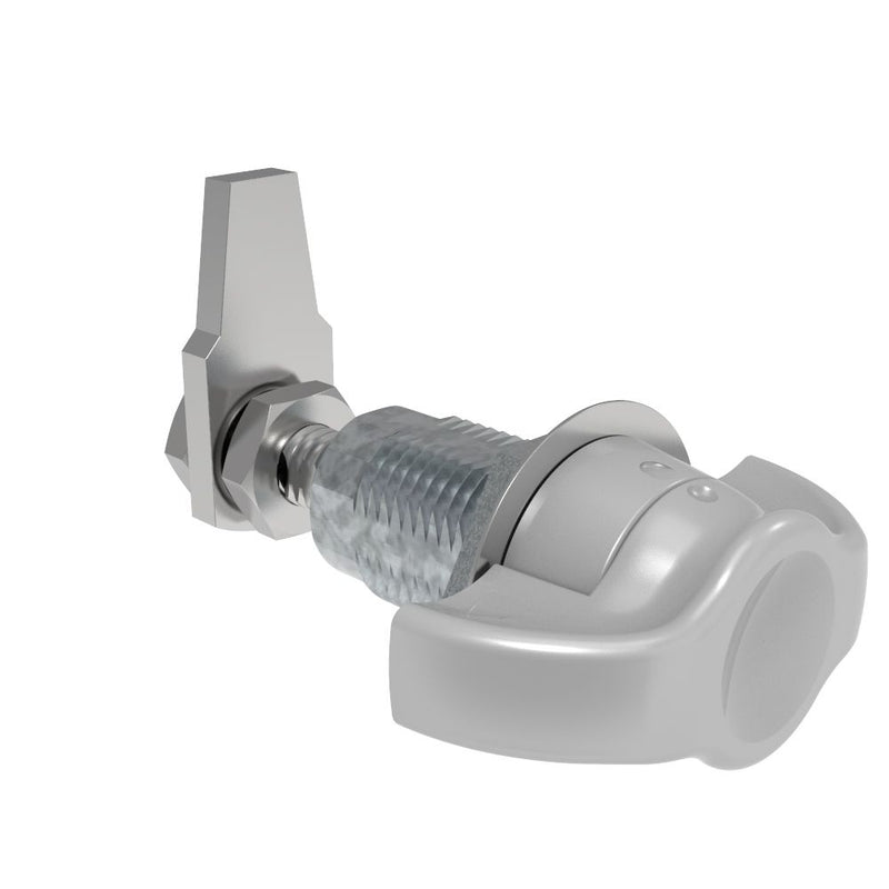 SOUTHCO VISE ACTION® Compression Latch, Large Size, Wing, Zinc Alloy, Powder Coated, Silver [E3-150-37]