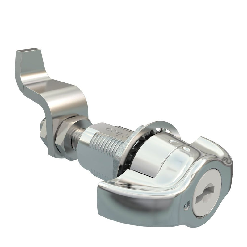SOUTHCO VISE ACTION® Compression Latch, Large Size, Wing, Zinc Alloy, Chrome Plated, Bright [E3-2251-11]