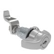 SOUTHCO VISE ACTION® Compression Latch, Large Size, Wing, Zinc Alloy, Powder Coated, Silver [E3-151-17]