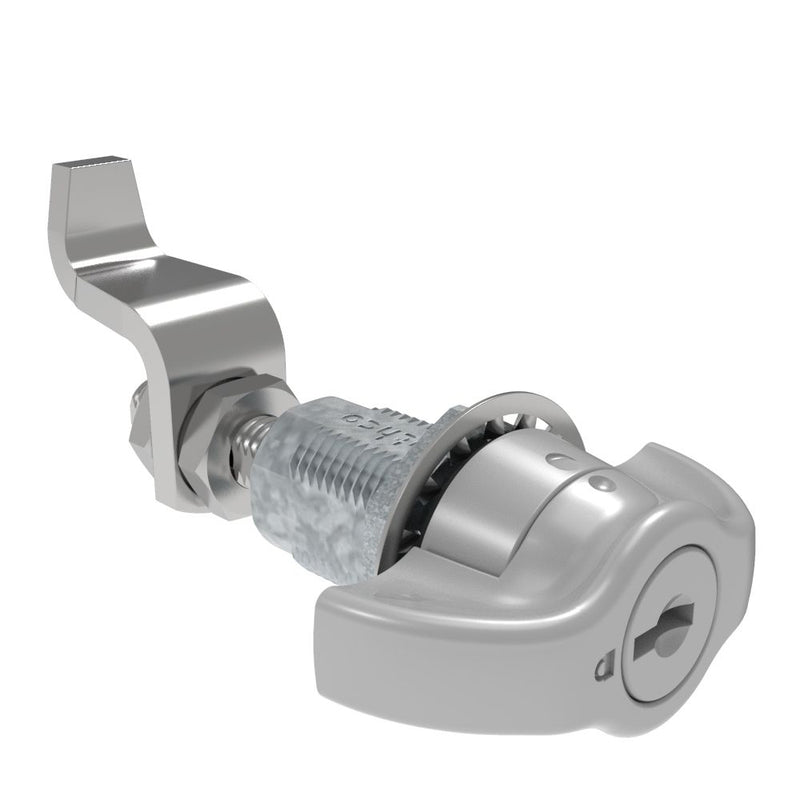 SOUTHCO VISE ACTION® Compression Latch, Large Size, Wing, Zinc Alloy, Powder Coated, Silver [E3-2251-17]