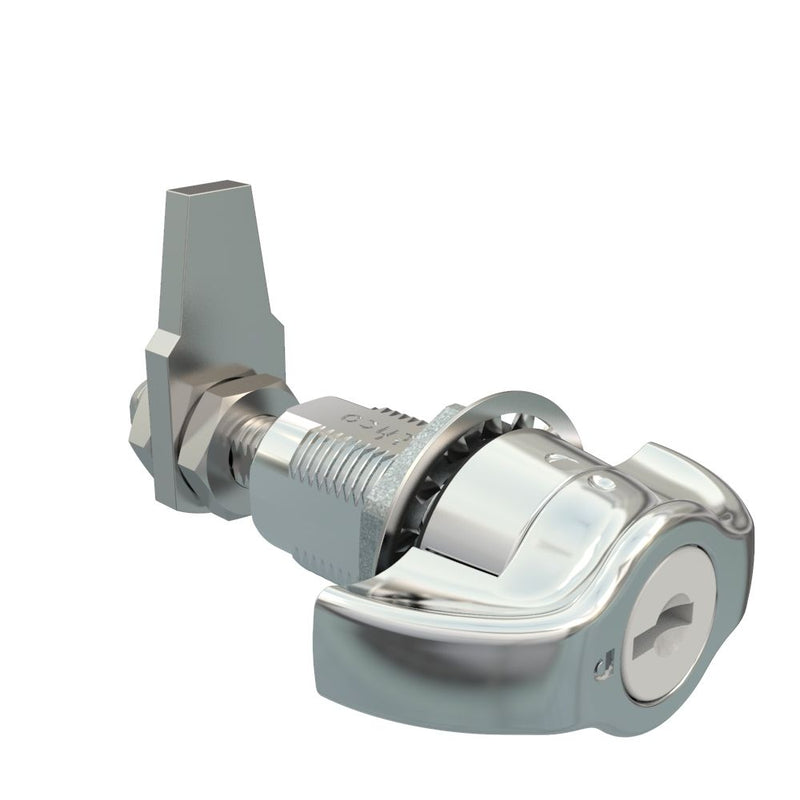 SOUTHCO VISE ACTION® Compression Latch, Large Size, Wing, Zinc Alloy, Chrome Plated, Bright [E3-2251-31]