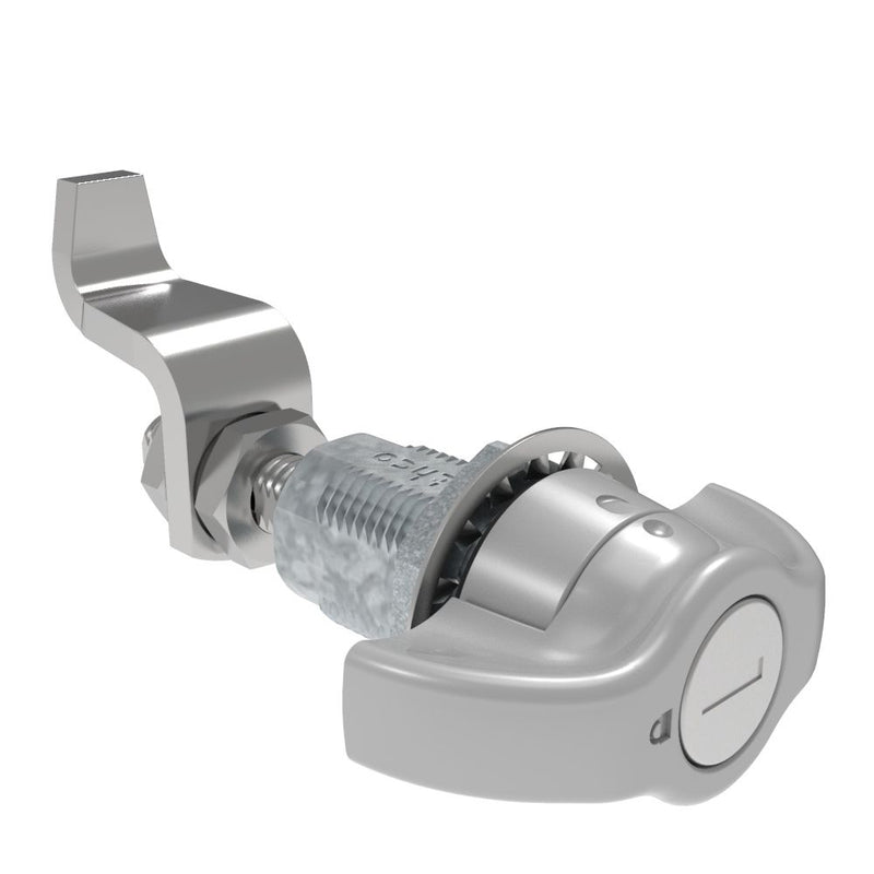 SOUTHCO VISE ACTION® Compression Latch, Large Size, Wing, Zinc Alloy, Powder Coated, Silver [E3-2258-17]