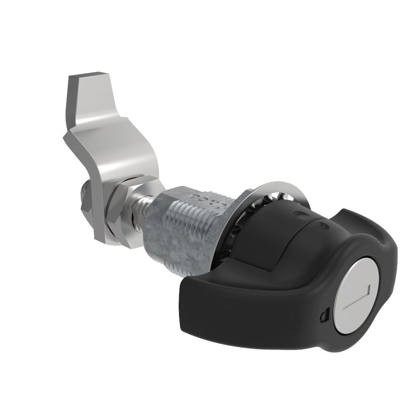 SOUTHCO VISE ACTION® Compression Latch, Large Size, Wing, Zinc Alloy, Powder Coated, Black [E3-2258-25]