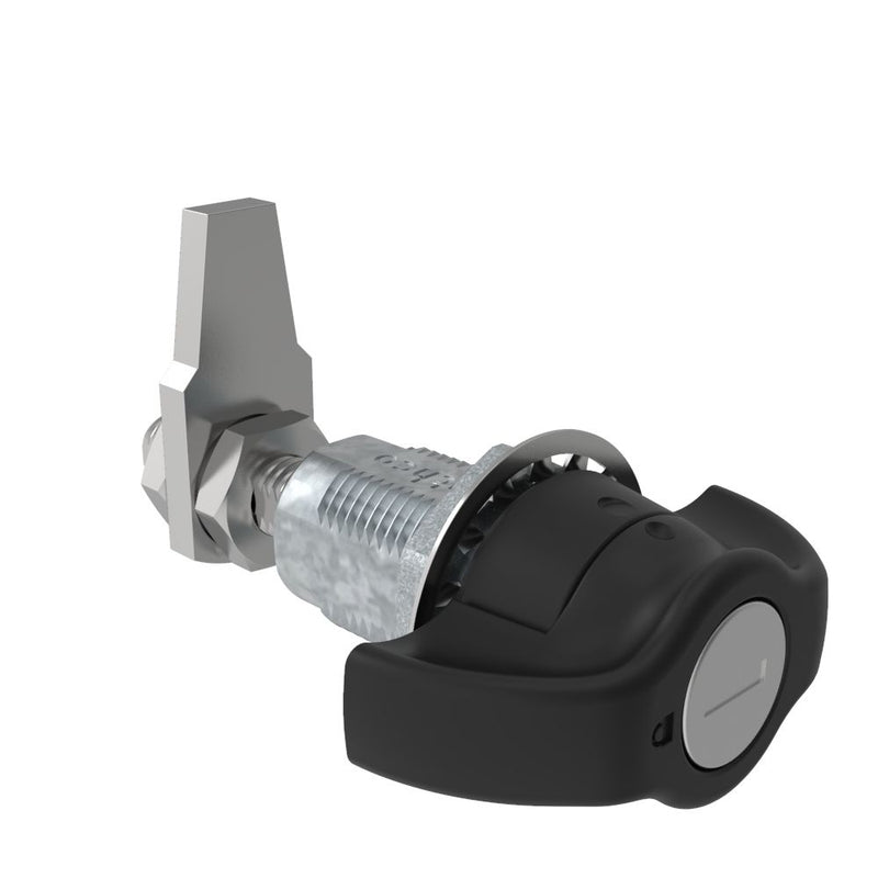 SOUTHCO VISE ACTION® Compression Latch, Large Size, Wing, Zinc Alloy, Powder Coated, Black [E3-158-35]