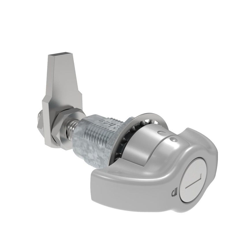 SOUTHCO VISE ACTION® Compression Latch, Large Size, Wing, Zinc Alloy, Powder Coated, Silver [E3-158-37]