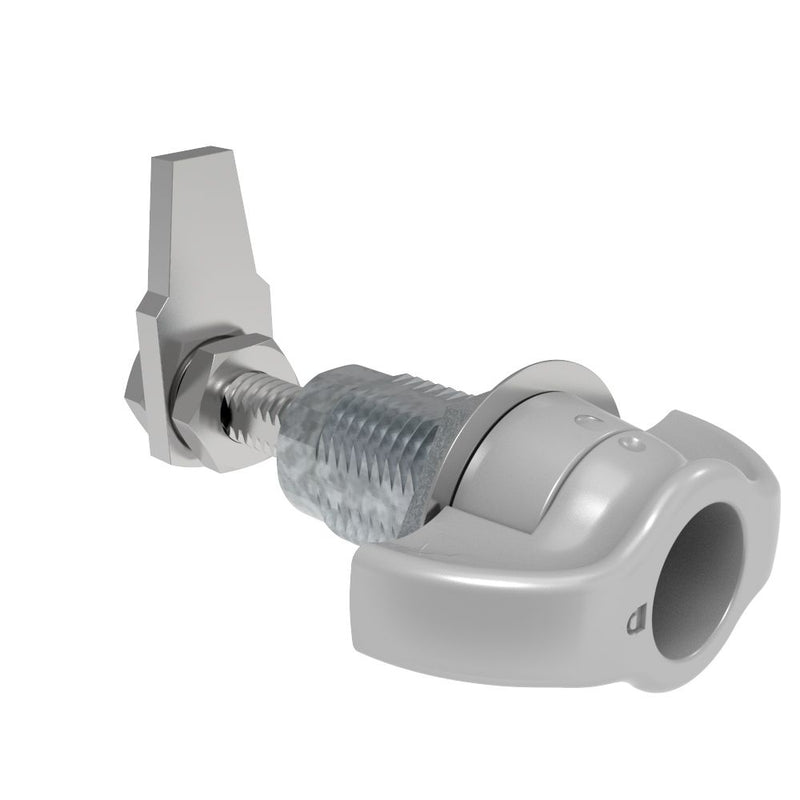 SOUTHCO VISE ACTION® Compression Latch, Large Size, Wing, Zinc Alloy, Powder Coated, Silver [E3-2259-37]