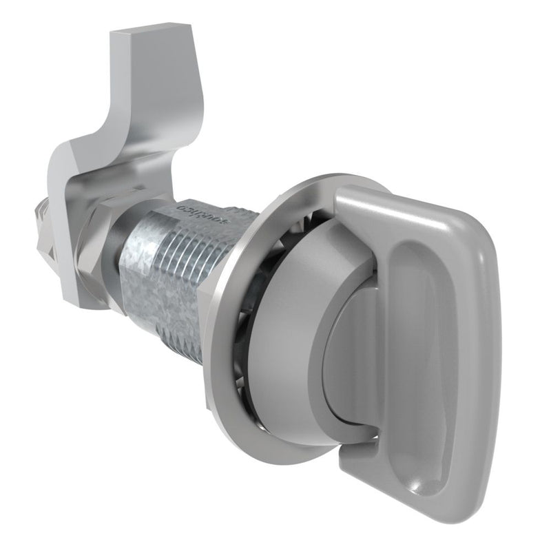 SOUTHCO VISE ACTION® Compression Latch, Large Size, Knob Style, Zinc Alloy, Powder Coated, Silver [E3-17-27]