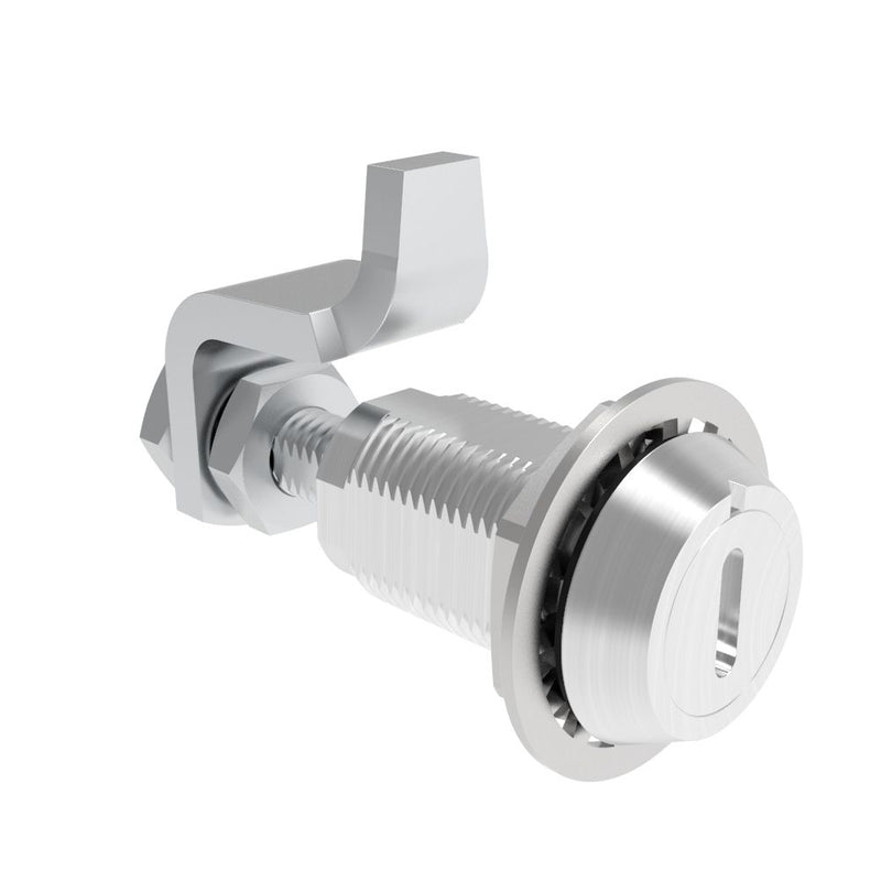 SOUTHCO VISE ACTION® Compression Latch, Large Size, Slotted Recess, Aluminum Alloy, Powder Coated, Clear [E3-19-106]
