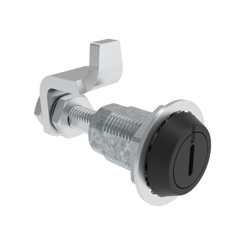 SOUTHCO VISE ACTION® Compression Latch, Large Size, Slotted Recess, Zinc Alloy, Powder Coated, Black [E3-229-15]