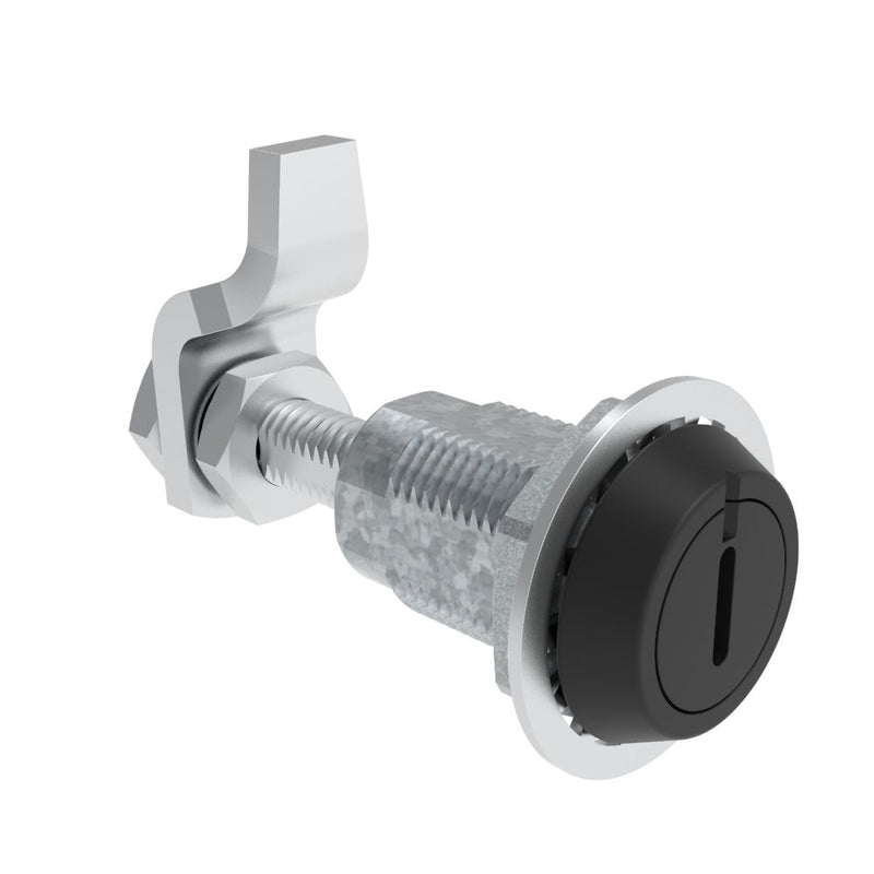 SOUTHCO VISE ACTION® Compression Latch, Large Size, Slotted Recess, Zinc Alloy, Powder Coated, Black [E3-19-25]