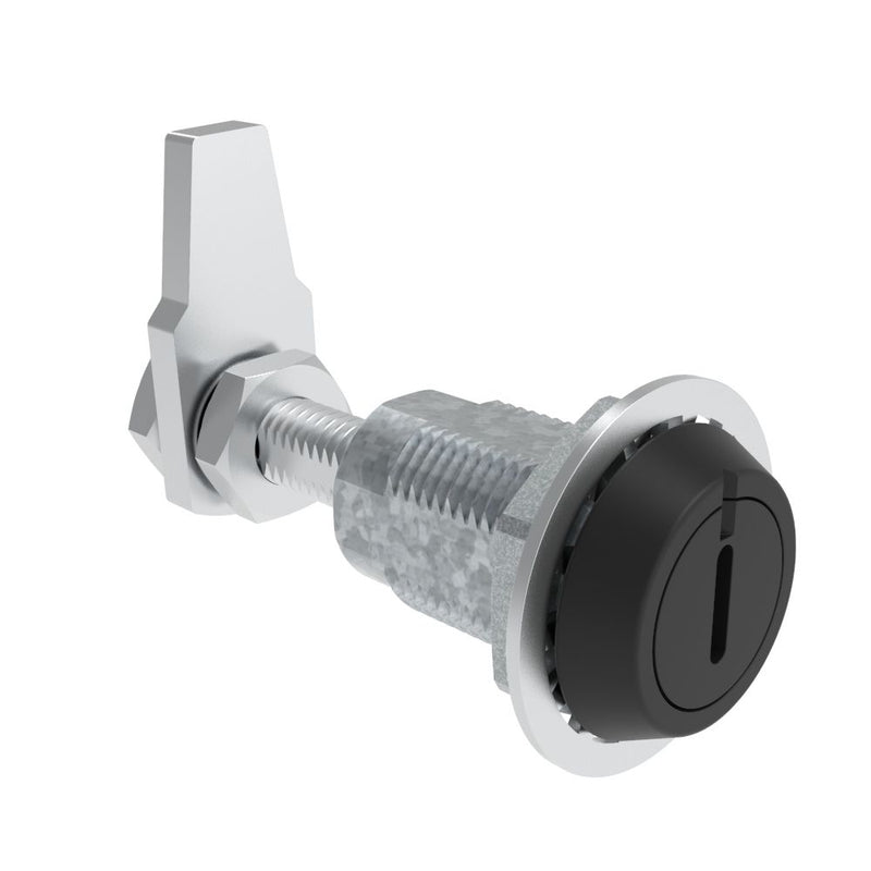 SOUTHCO VISE ACTION® Compression Latch, Large Size, Slotted Recess, Zinc Alloy, Powder Coated, Black [E3-19-35]