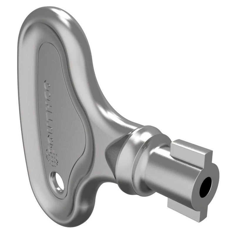 SOUTHCO Key, 3mm Double Bit, Zinc Alloy, Nickel Plated [E3-2-1]