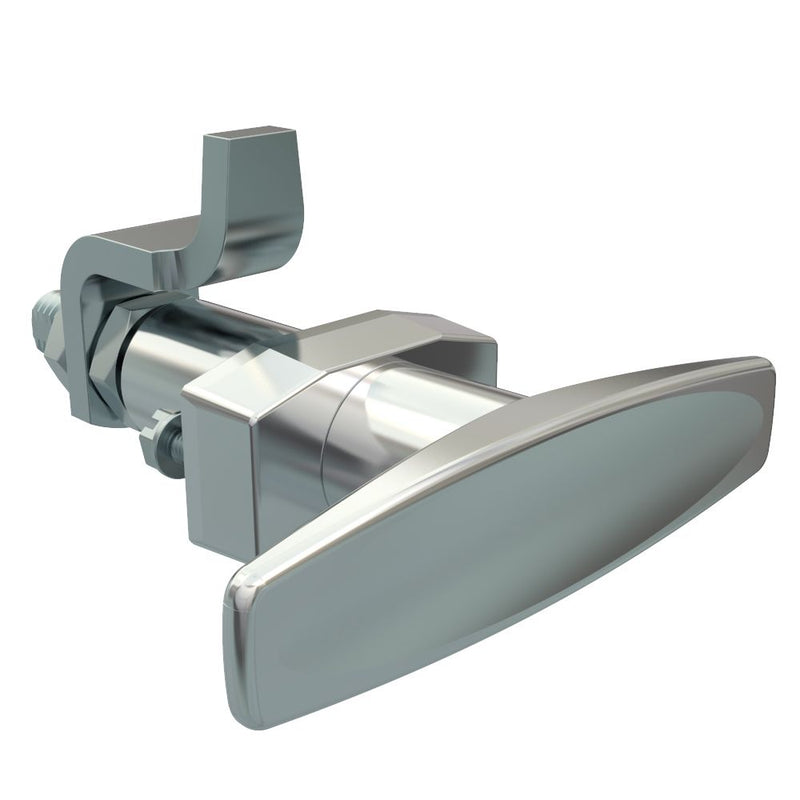 SOUTHCO VISE ACTION® Compression Latch, Large Size, T-Handle, Zinc Alloy, Chrome Plated, Bright [E3-31-11]