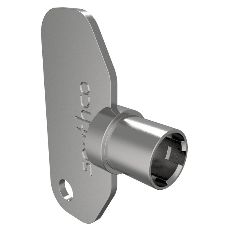 SOUTHCO Key, SOUTHCO® Tubular, Steel, Nickel Plated [E3-5-15]