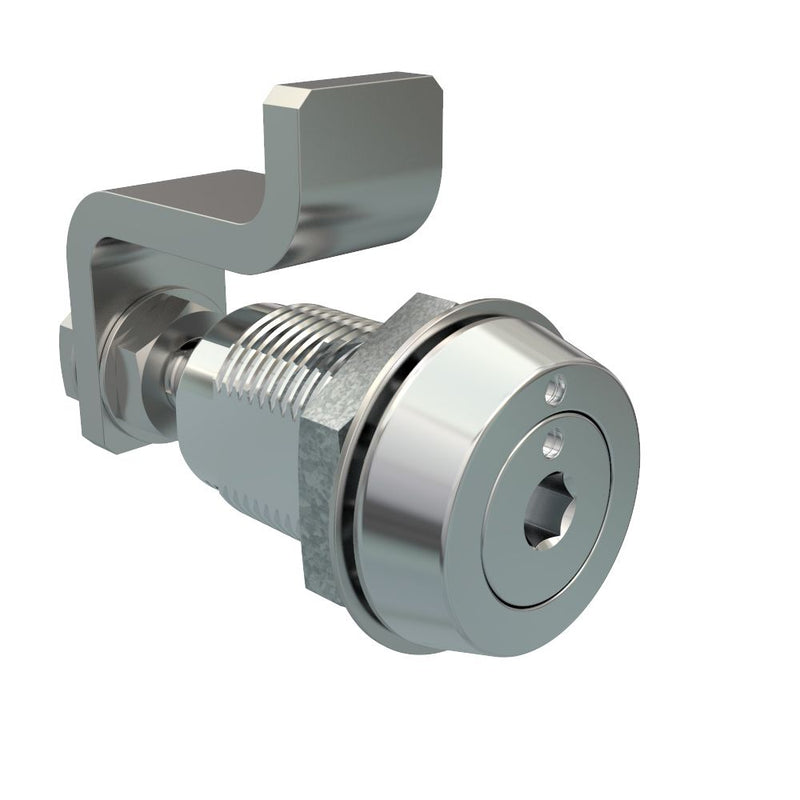 SOUTHCO VISE ACTION® Compression Latch, Small Size, 4 mm Hex Recess, Zinc Alloy, Chrome Plated, Bright [E3-56-11]