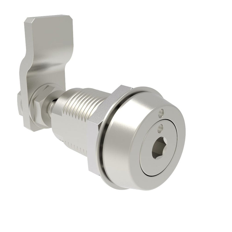 SOUTHCO VISE ACTION® Compression Latch, Small Size, 4 mm Hex Recess, Stainless Steel, Electropolished [E3-56-72]