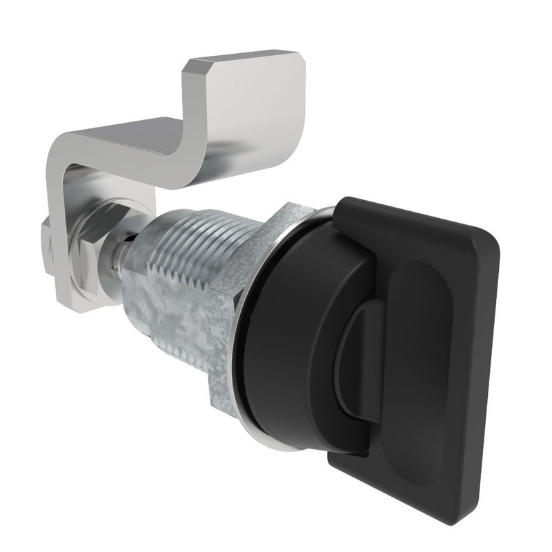 SOUTHCO VISE ACTION® Compression Latch, Small Size, Knob Style, Zinc Alloy, Powder Coated, Black [E3-247-15]