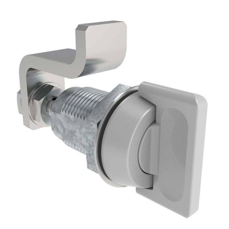 SOUTHCO VISE ACTION® Compression Latch, Small Size, Knob Style, Zinc Alloy, Powder Coated, Silver [E3-247-17]
