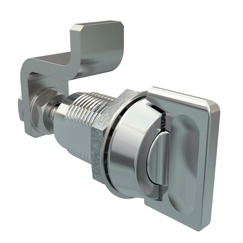 SOUTHCO VISE ACTION® Compression Latch, Small Size, Knob Style, Zinc Alloy, Chrome Plated, Bright [E3-247-21]