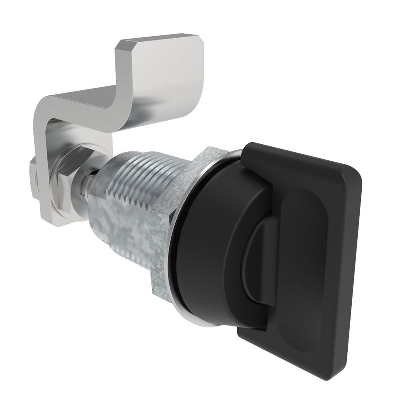 SOUTHCO VISE ACTION® Compression Latch, Small Size, Knob Style, Zinc Alloy, Powder Coated, Black [E3-57-25]
