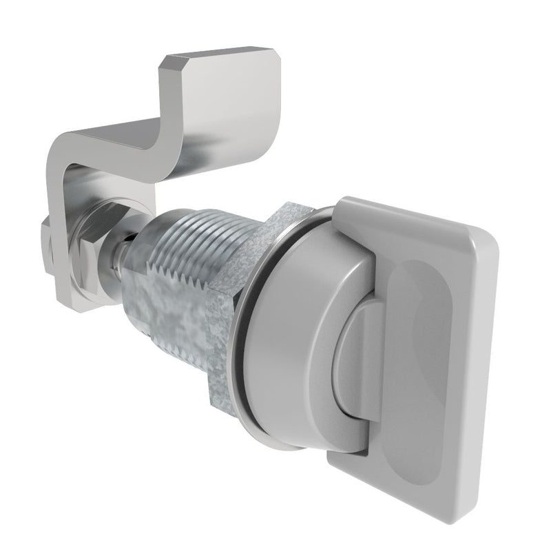 SOUTHCO VISE ACTION® Compression Latch, Small Size, Knob Style, Zinc Alloy, Powder Coated, Silver [E3-247-27]