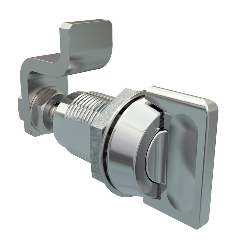 SOUTHCO VISE ACTION® Compression Latch, Small Size, Knob Style, Zinc Alloy, Chrome Plated, Bright [E3-57-31]