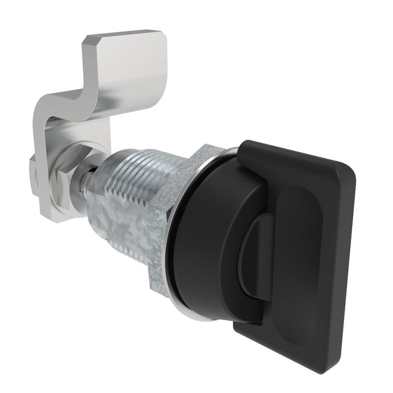 SOUTHCO VISE ACTION® Compression Latch, Small Size, Knob Style, Zinc Alloy, Powder Coated, Black [E3-57-45]