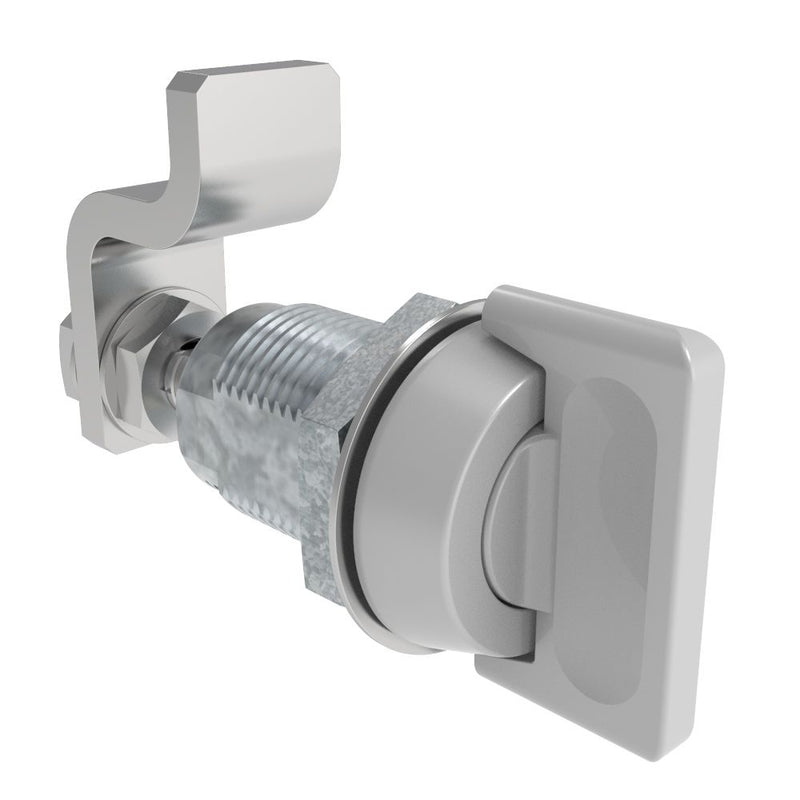SOUTHCO VISE ACTION® Compression Latch, Small Size, Knob Style, Zinc Alloy, Powder Coated, Silver [E3-57-47]